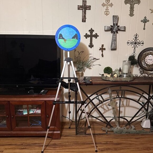 NEW Art Painting Artist Easel Stand, Display Sign Aluminum Metal Tripod - Picture 2 of 8